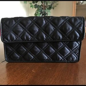 NWOT Black Quilted Clutch
